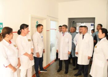 Аудан әкімі Қазалы теміржол ауруханасының жұмысымен танысты