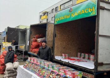 Қызылордада Қазалы ауданының ауыл шаруашылық өнімдерінің жәрмеңкесі өтті
