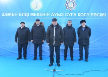 Шәкен ауылына ауыз су келді