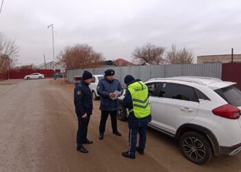 Қысқы қауіпсіздік: қызметкерлердің көлігі тексерілді