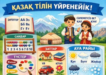 Ойын ойнап, қазақ тілін үйреніп ал!