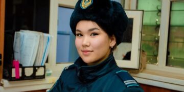 Қатал қызметтегі нәзік ару