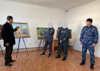 Наурызнама: жазасын өтеушілерге көшпелі музей ұйымдастырылды