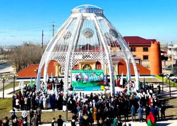 Жаңақорғанда ұлттық киім күніне орай челлендж ұйымдастырылды