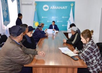 Шиелі ауданының әкімі Айтбай Жандарбеков жеке қабылдау өткізді