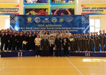 Жаңақорғандық қыздар облыс құрамасына жүлделі орын сыйлады