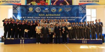 Жаңақорғандық қыздар облыс құрамасына жүлделі орын сыйлады
