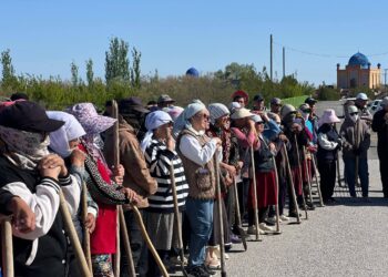 Жаңақорған ауданында “Тағзым орны таза болсын, рух пен тазалық – егіз ұғым” атты тазалық акциясы өтті