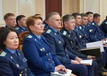 Қазақстан Республикасының бас прокуроры төралығымен алқа отырысы өтті