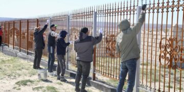 Арал: Киелі орындарға тазалық жұмыстары жүргізілды