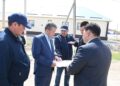 Қазалы ауданының әкімі құрылыс нысандарын аралады