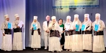 Шиелілік өнерпаз ақжаулықты әжелер — республикалық байқаудың жеңімпазы!