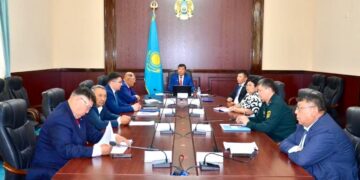 Шиелі ауданында өзекті мәселелер талқыланды