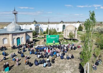 Шиеліде «тағзым орны таза болсын, рух пен тазалық  – егіз ұғым» атты жалпыхалықтық тазалық акциясы өтті деп