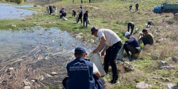 Жаңақорған жастары табиғат тазалығына үлес қосты