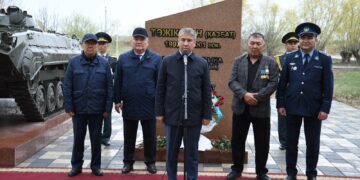 Қазалы: Тәжік-ауған әскери қақтығысында қаза тапқандарды еске алу шарасы өтті