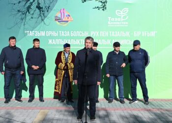 Қазалы:  Киелі орындарға тазалық жұмыстары жүргізілді
