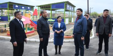 Облыс әкімінің орынбасары аудандағы әлеуметтік нысандардың жай-күйін көрді