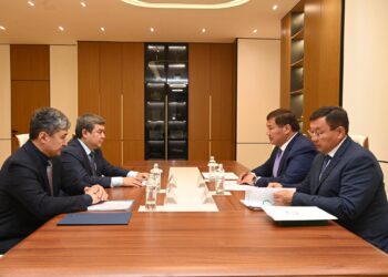 Аймақ басшысы «KEGOC» АҚ басқарма төрағасымен кездесті