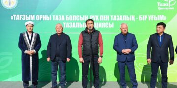 Cыр өңірінде жалпыхалықтық тазалық акциясы өтті