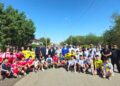 Аралда Ұлы Жеңіс күніне орай эстафеталық жарыс өтті