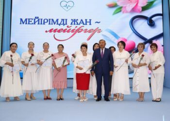 Шиеліде мейіргерлер куніне орай мерекелік шара өтті