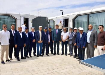Заманауи үлгідегі жылжымалы қонақ үй кешені іске қосылды