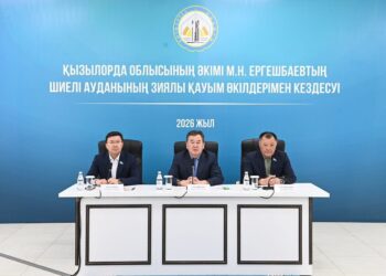 Облыс әкімі Шиелі ауданына жұмыс сапармен барды
