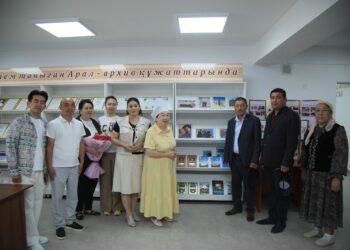 Ақын мұрасына тағзым: Шөмішбай Сариевтің жары Арал өңірінде болды