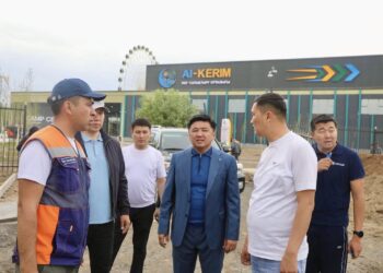 Қала әкімі әлеуметтік нысандардың құрылысымен танысты