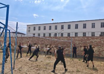 Сотталғандар арасында волейболдан турнир өтті