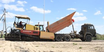 Аймақ басшысы Тереңөзек кенті тұсындағы көпір құрылысымен танысты