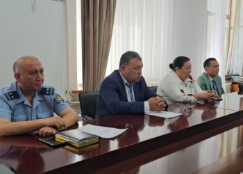 Аудандағы қоғамдық орындардың қауіпсіздігін қаматамасыз ету мәселесі талқыланды