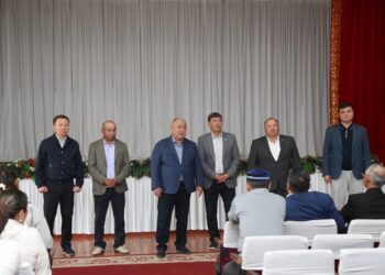Аудан әкімі Қарақұм, Ерімбетжаға ауылдарына жұмыс сапарымен барды
