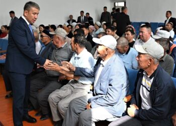 Қазалы ауданының әкімі Ақтан Және Жанқожа батыр ауылдарының халқымен кездесті