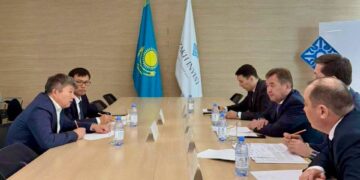 Аймақ басшысы «China State Construction Engineering Corporation» компаниясының өкілдерімен кездесті