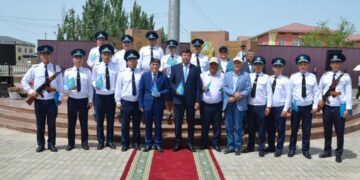 Шиеліде мемлекеттік рәміздер күніне арналған салтанатты шара өтті