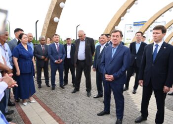 Облыс әкімі Жаңақорған ауданы сапарында тұрғындармен кездесті