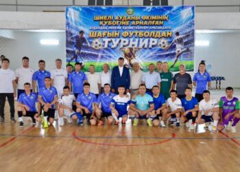 Шиеліде аудан әкімінің кубогына арналған шағын футбол турнирі басталды