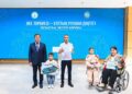 Облыс әкімі еңбегімен үлгі болған әкеге үш бөлмелі пәтер табыстады