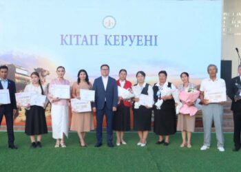 Сырдарияда «Кітап керуені» акциясының ашылу салтанаты өтті