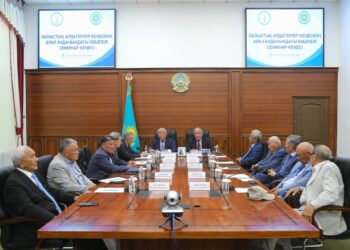 Аралда облыстық ардагерлер ұйымының көшпелі семинар-кеңесі өтті