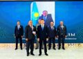 Жаңақорғандық мемлекеттік қызметкерлер марапат төрінен көрінді