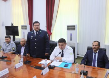 Арал: аудандық полиция бөлімінің жаңа басшысы таныстырылды
