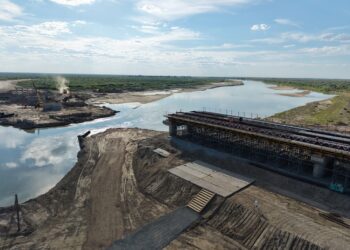 Қазалы: «Қарлаң » көпірінің құрылысы кезең-кезеңімен жүргізілуде