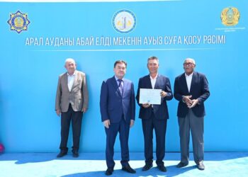 Аралдағы Абай елді мекеніне ауызсу жеткізілді