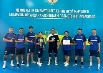 Қазалы: мемлекеттік қызметшілер спартакиададан жүлделі орын иеленді
