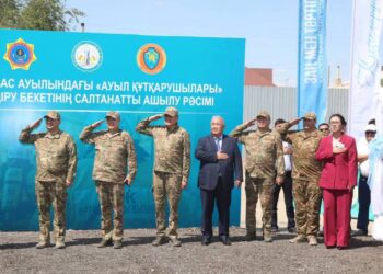 Арал: Қамыстыбас және Жанқожа батыр ауылдарында өрт сөндіру бекеттері ашылды