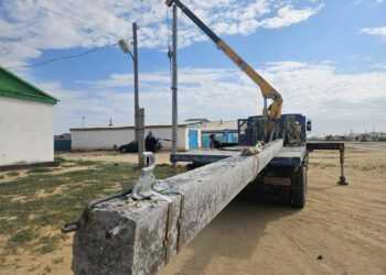 Арал: Жылдар бойы өзекті болған электр желісі мәселесі шешімін тапты