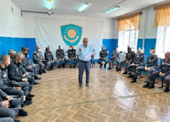 Түзеу мекемесінде қайта әлеуметтендіру бойынша кездесу өтті
